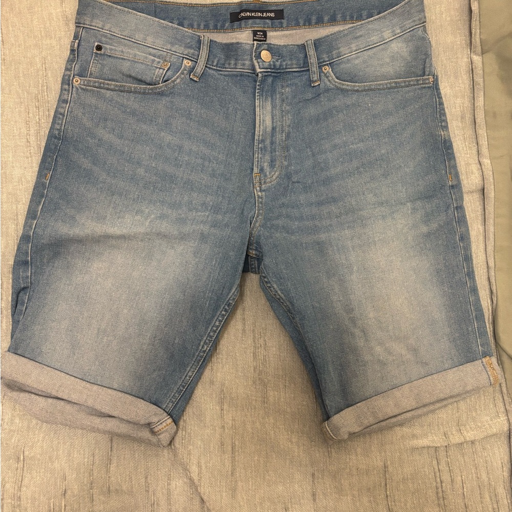 Light Blue Jean Shorts